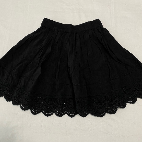 Aeropostale Pull On Women's Black Mini Skirt Size XS - Picture 1 of 9